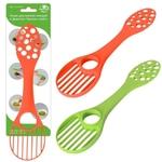 Резак для мягких овощей и фруктов Тропик слайс, 22см. 2 цв.