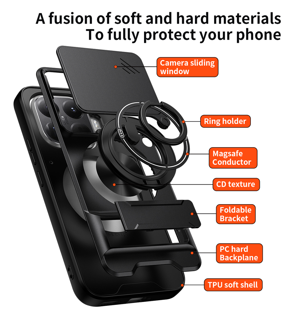 Противоударный чехол Эклипс для Xiaomi 15T Pro/Сяоми 15T Про
