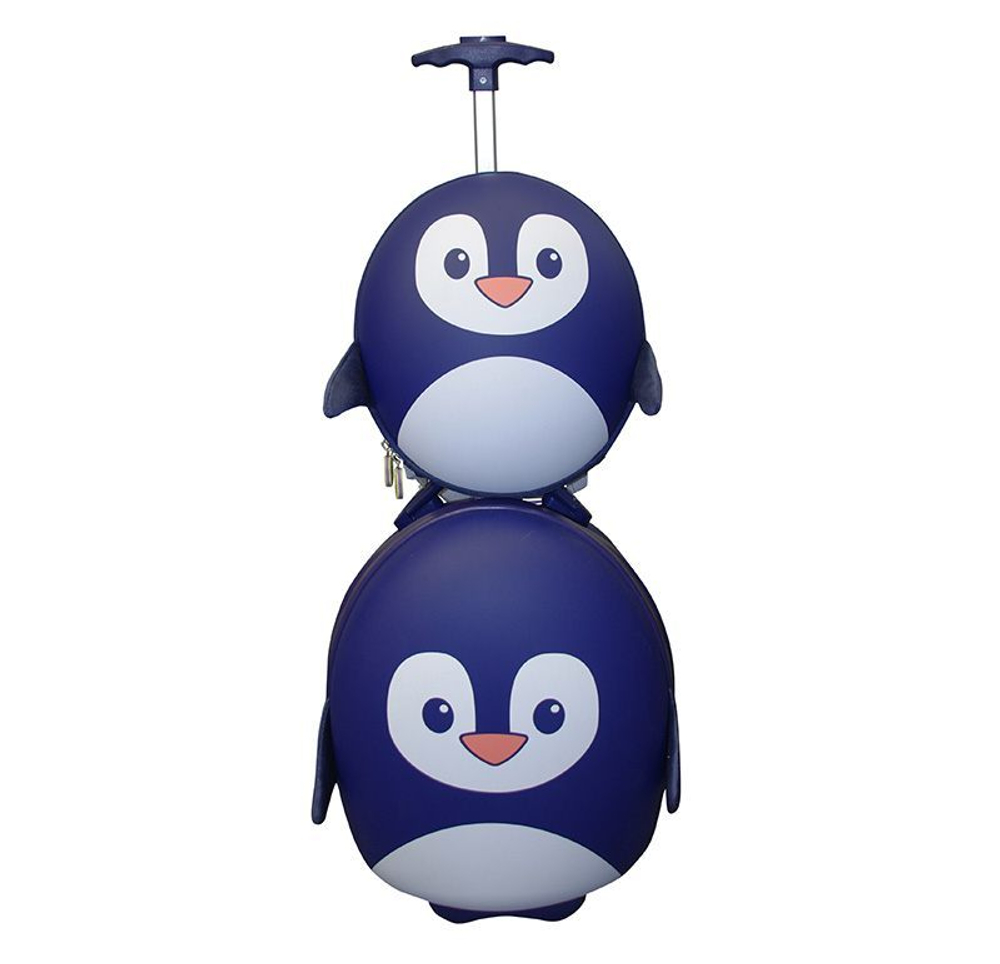 Чемодан на колесиках детский Bbbag Пингвин