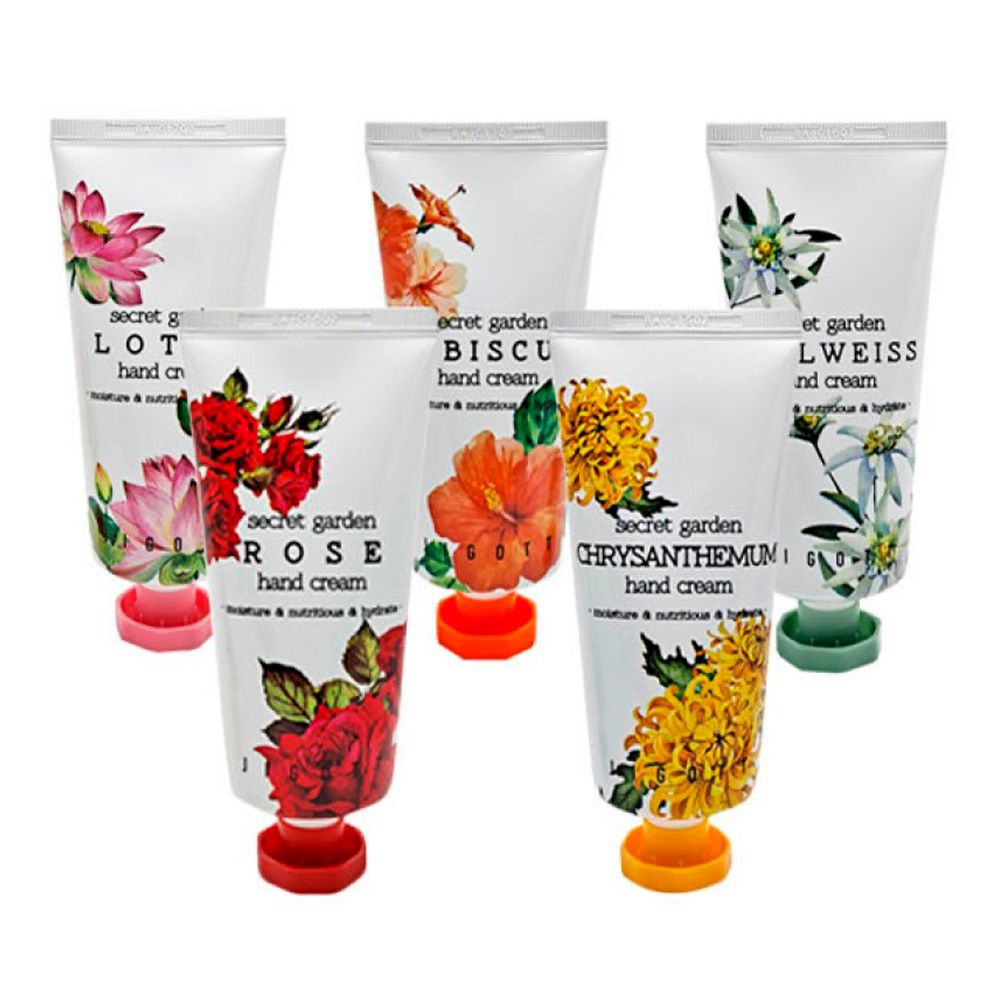 Jigott Secret Garden Hand Cream увлажняющий крем для рук