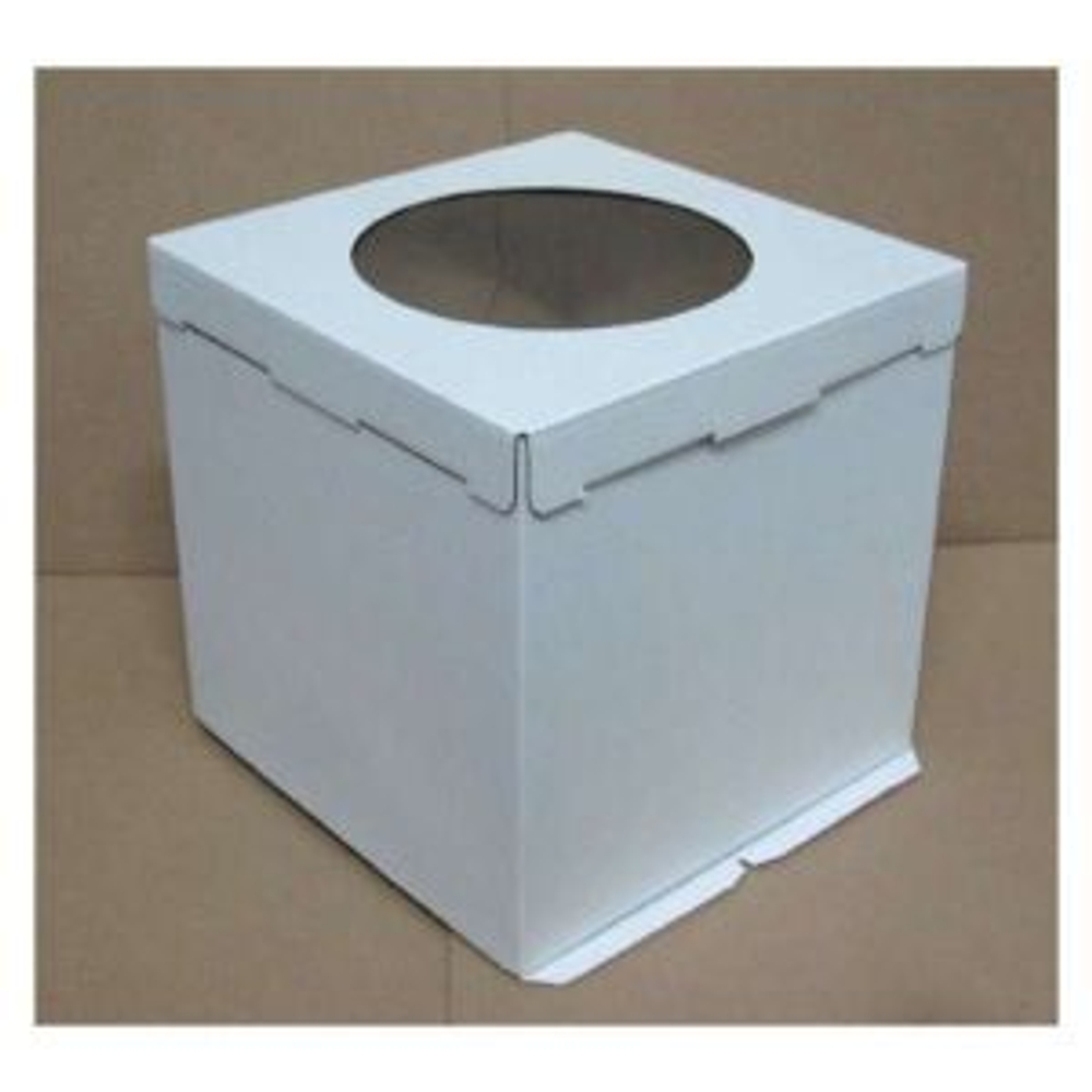 Коробка для торта 36*36*36 см с окном