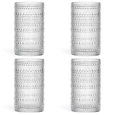 НАБОР СТАКАНОВ "BUBBLES" 4 ШТ. 460 МЛ /14 СМ