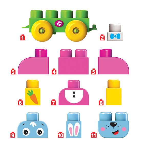 Зайчик (Talky Blocks кнопочка)