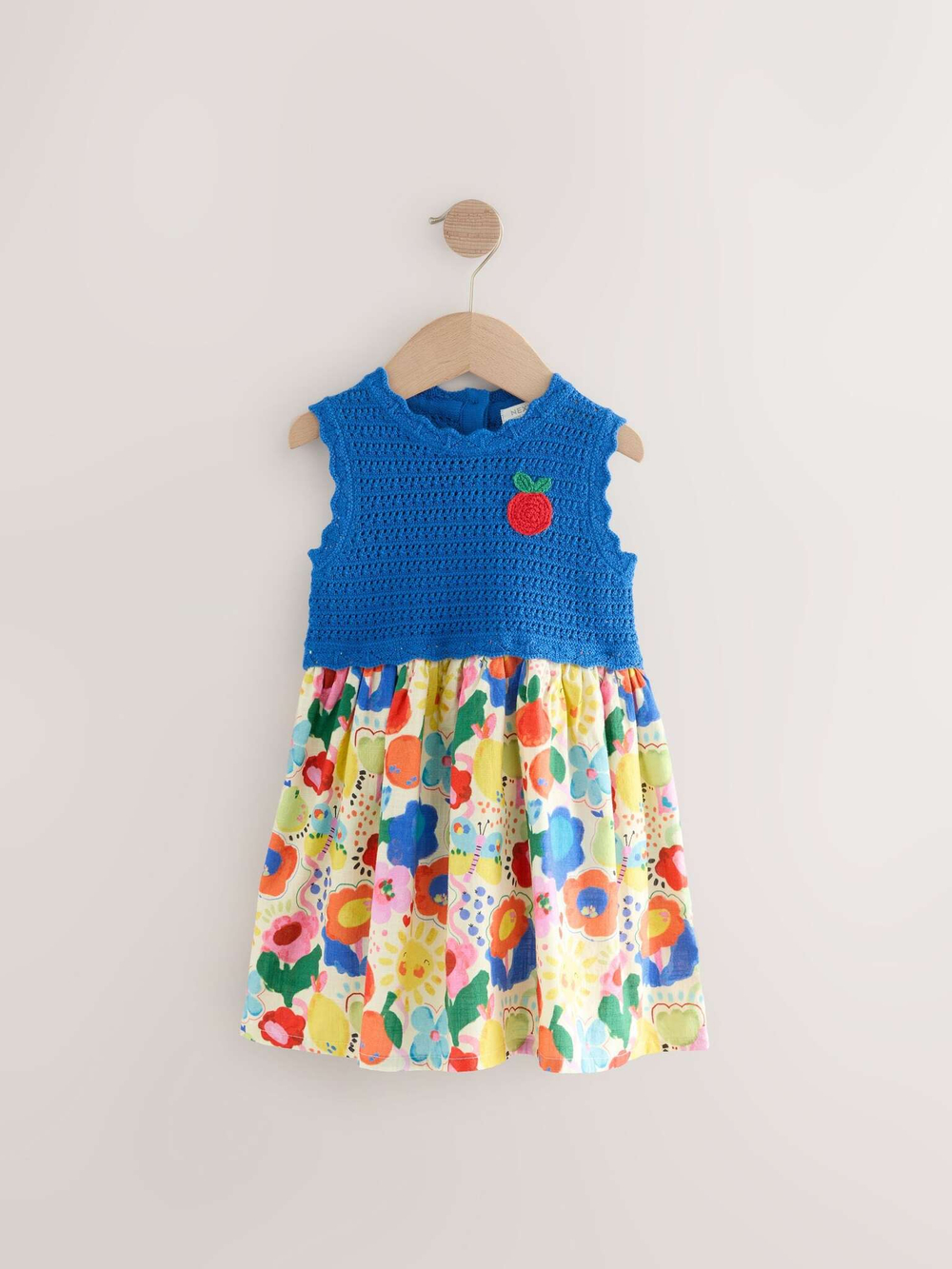 Сарафан для девочки Next AB6-936, Синий