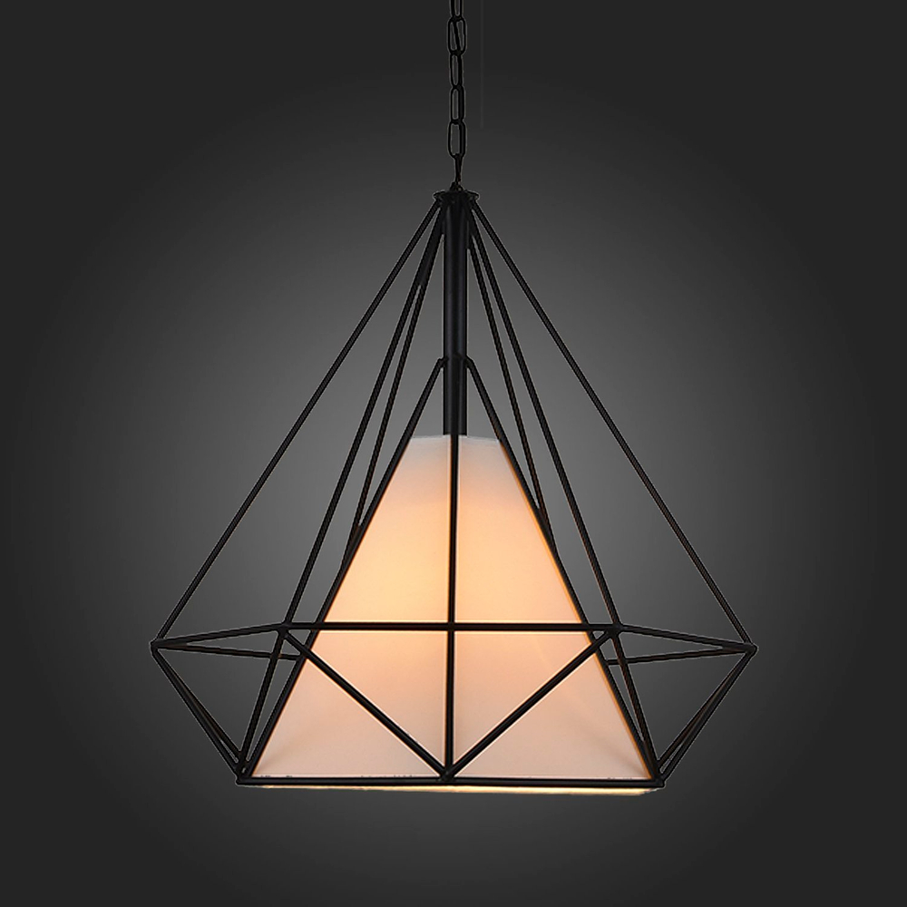 SL233.443.01 Светильник подвесной ST-Luce Черный/Черный, Белый E27 1*60W