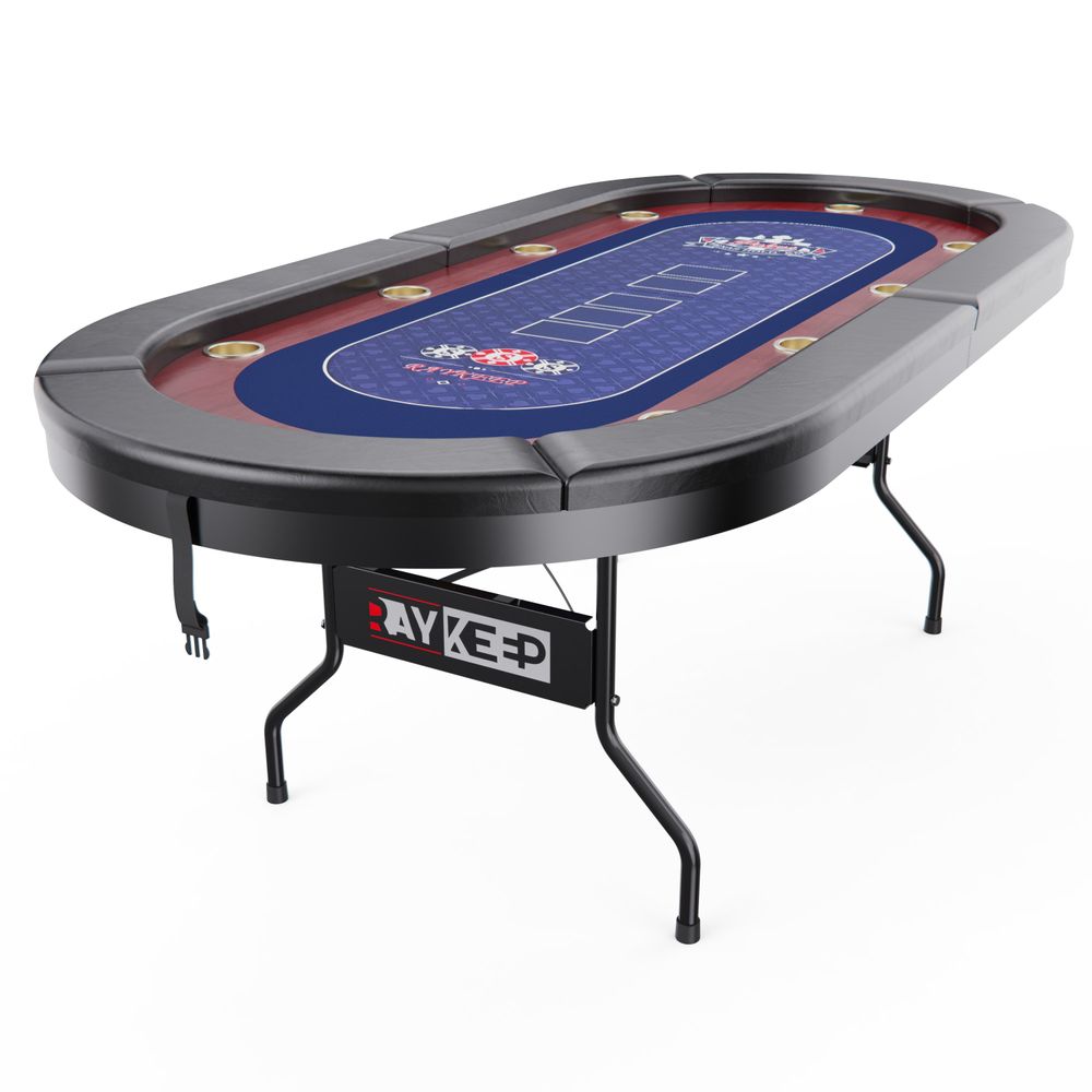 Игровой стол – покер DFC RAYKEEP 86&amp;quot;, на 10 мест, складной