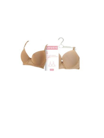 Meiweishi женский кружевной бюстгальтер на косточках телесного цвета 85DD/английская и русская версия 0.50pv