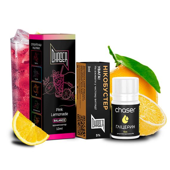 Chaser BLACK - Pink Lemonade (30ml, 5% nic)