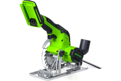 Пила дисковая аккумуляторная мини GREENWORKS 24 V без акк и з/у   1501207
