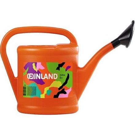 Лейка оранжевая 5л FINLAND