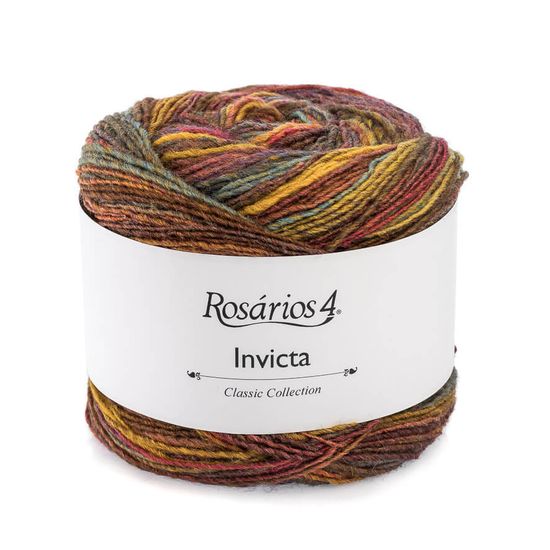 Пряжа ROSARIOS 4 Invicta (51% шерсть, 49% акрил)