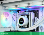 Система жидкостного охлаждения для процессора ID-Cooling SL360 XE White