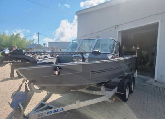 Катер-лодка алюминиевая ФЛ-47 Б/У