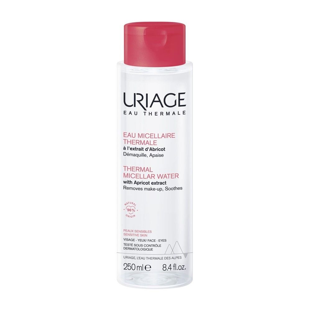 Uriage Thermal Micellar Water Очищающая мицеллярная вода для чувствительной кожи, 250 мл