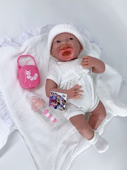 Кукла BERENGUER мягконабивная 39см La Newborn (18786)