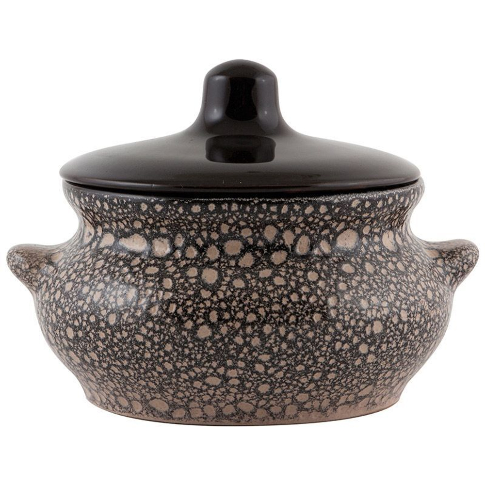 Горшок 0,5 л для жаркого "Лакомка", мрамор. 006703-SK