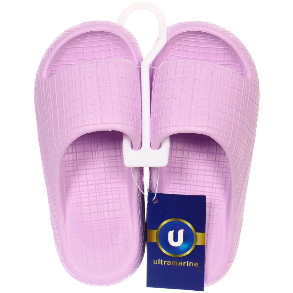 Шлепанцы женские «AZHUR», цвет лавандовый, р-р 38-39