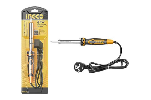 Электрический паяльник INGCO прямое, конусное 40Вт INDUSTRIAL SI0248