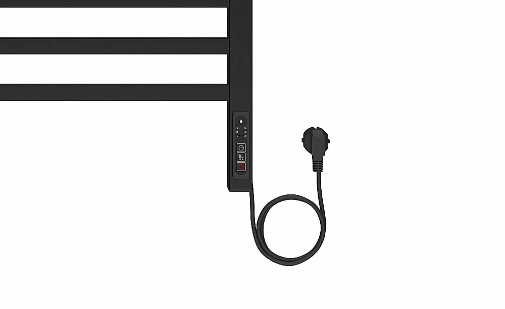 Полотенцесушитель Aquatek Альтаир П10 500х900 AQ EL KP1090BL черный муар