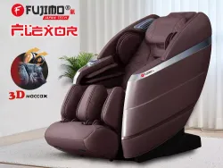 Массажное кресло FUJIMO 氣 FLEXOR F500 Бежевый,Коричневый