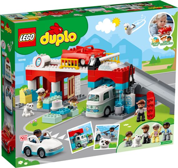 Lego Duplo Parking Garage and Car Wash