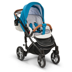 Детская коляска Nuovita Carro Sport 2 в 1 Marino bianco/Морской белый
