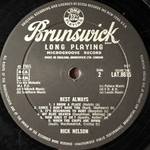 Rick Nelson ‎– Best Always (Англия 1965г.)