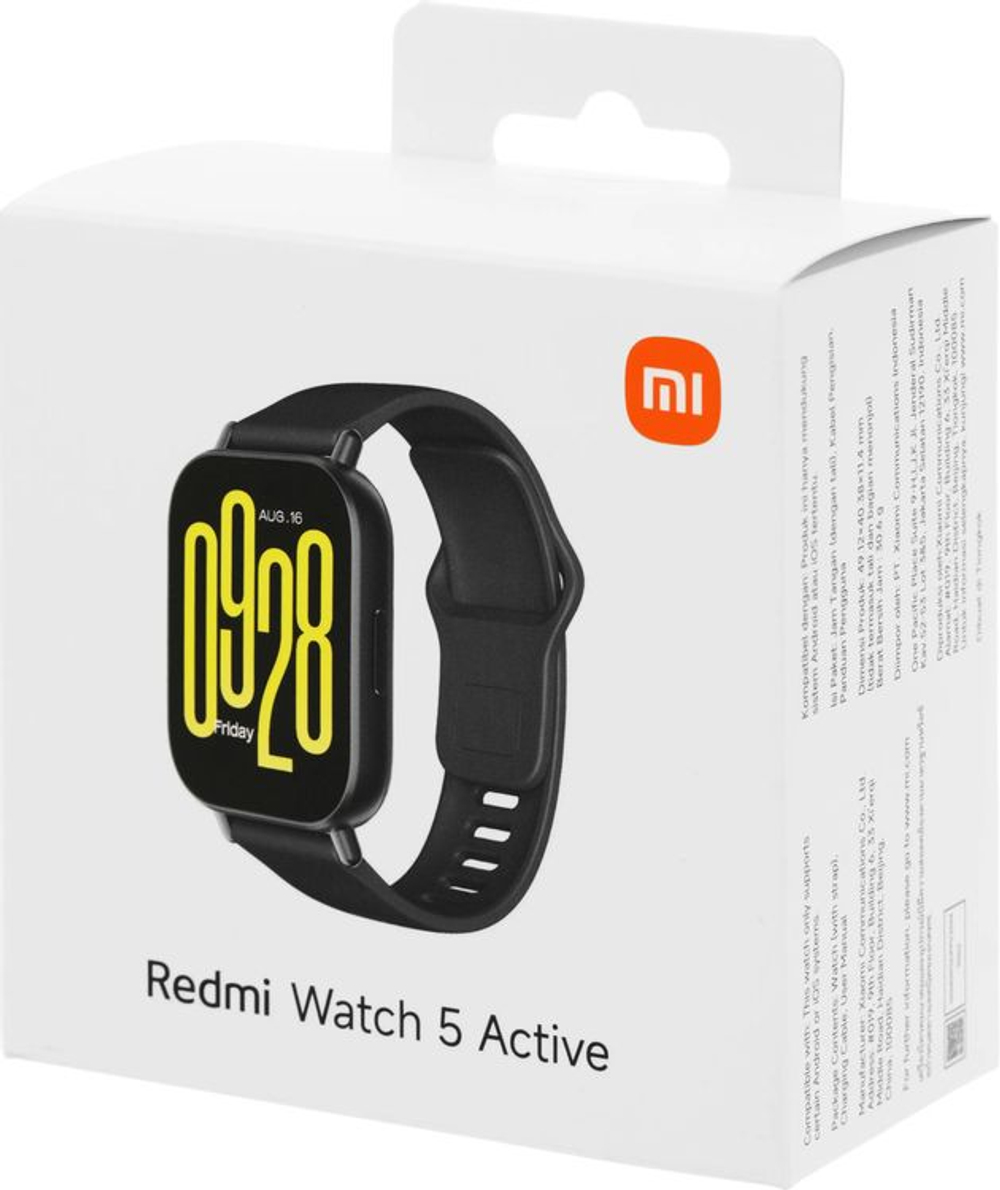 Смарт-часы Xiaomi Redmi Watch 5 Active,  2",  черный