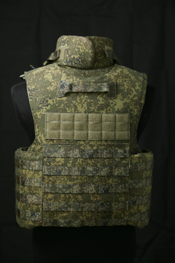 Жилет МСЗ2 + защитные вставки СВМПЭ Бр1, С2