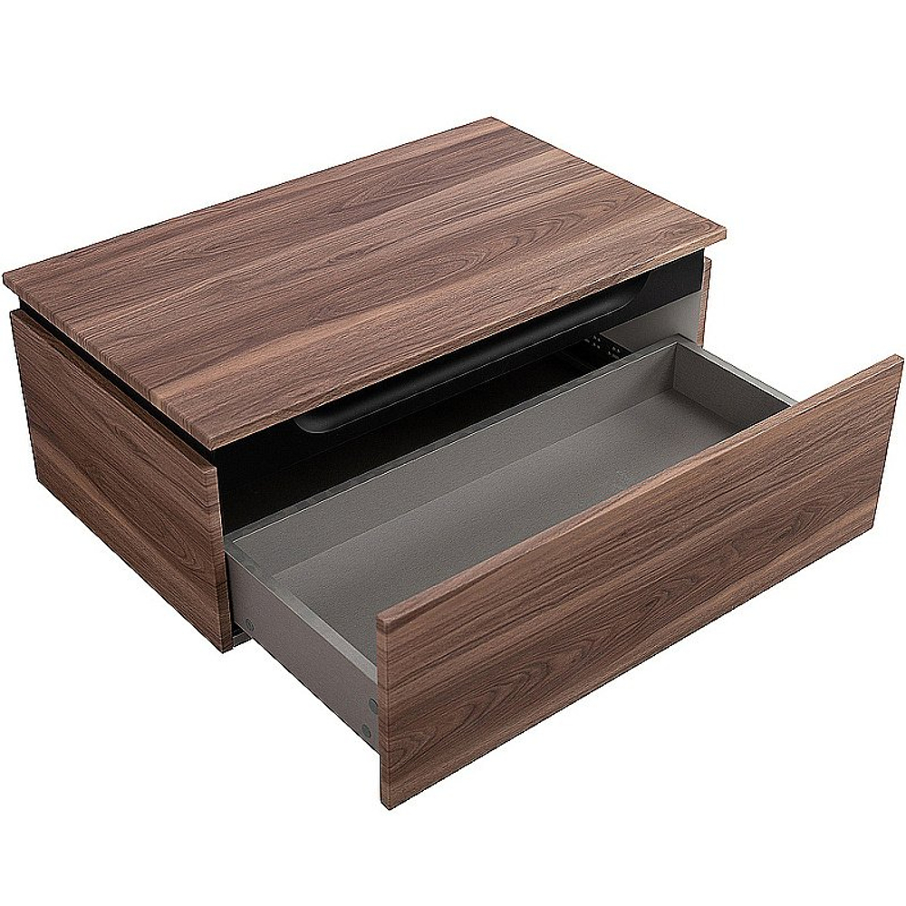 Нижняя тумба Cezares SLIDER-800-1C-PI-NA-P орех дымчатый