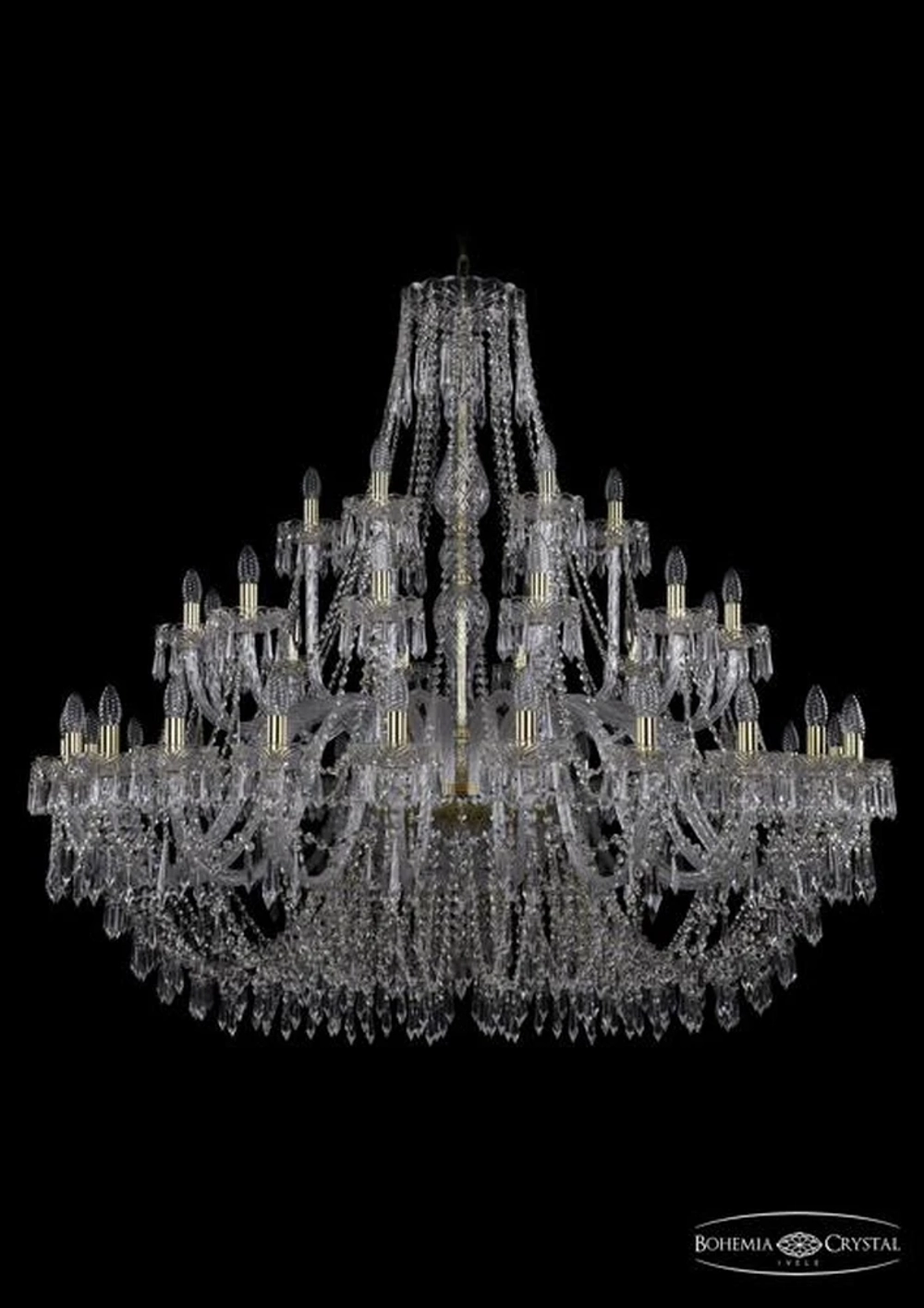 Подвесная люстра Bohemia Ivele 1403/24+12+6/530/G