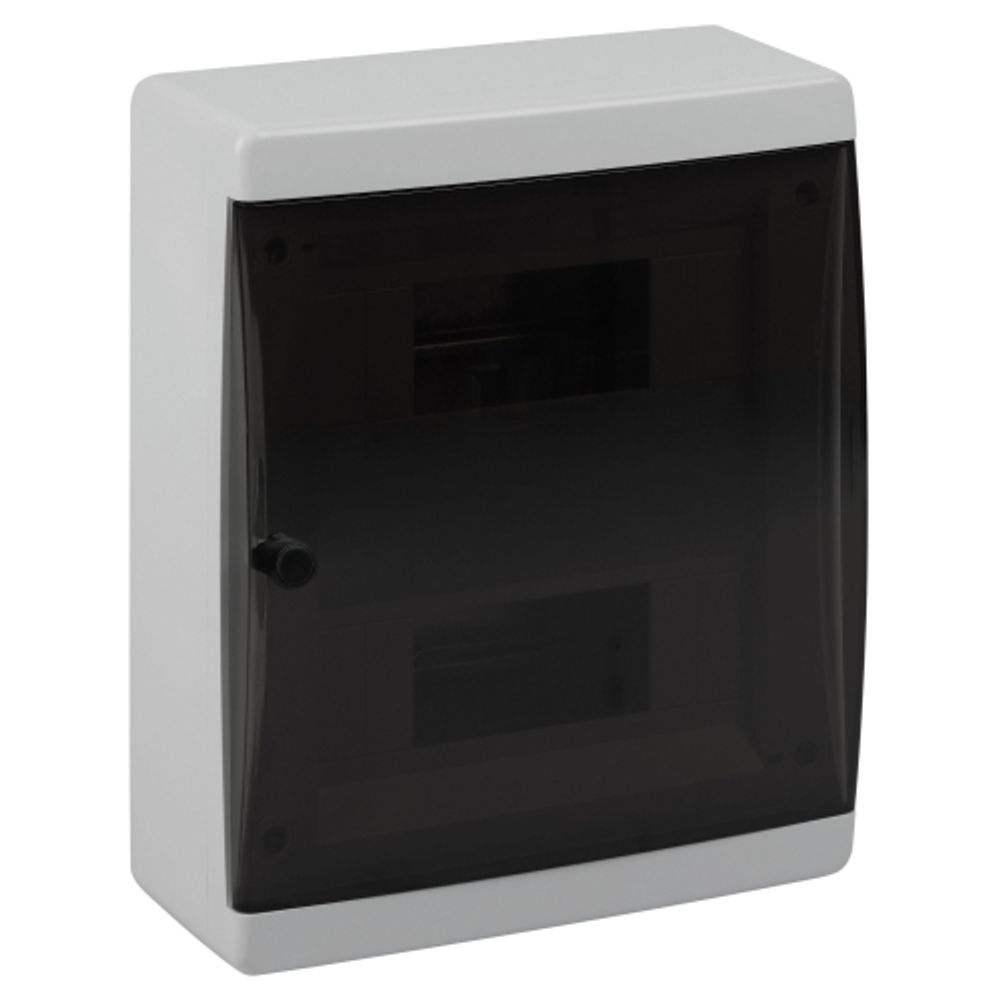 Корпус пластиковый навесной ЭРА COMFORT ЩРН-П-18 IP41 прозрачная крышка белый