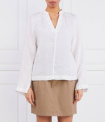 Льняная блузка Marc O' Polo - белый(M03 1305 42081)