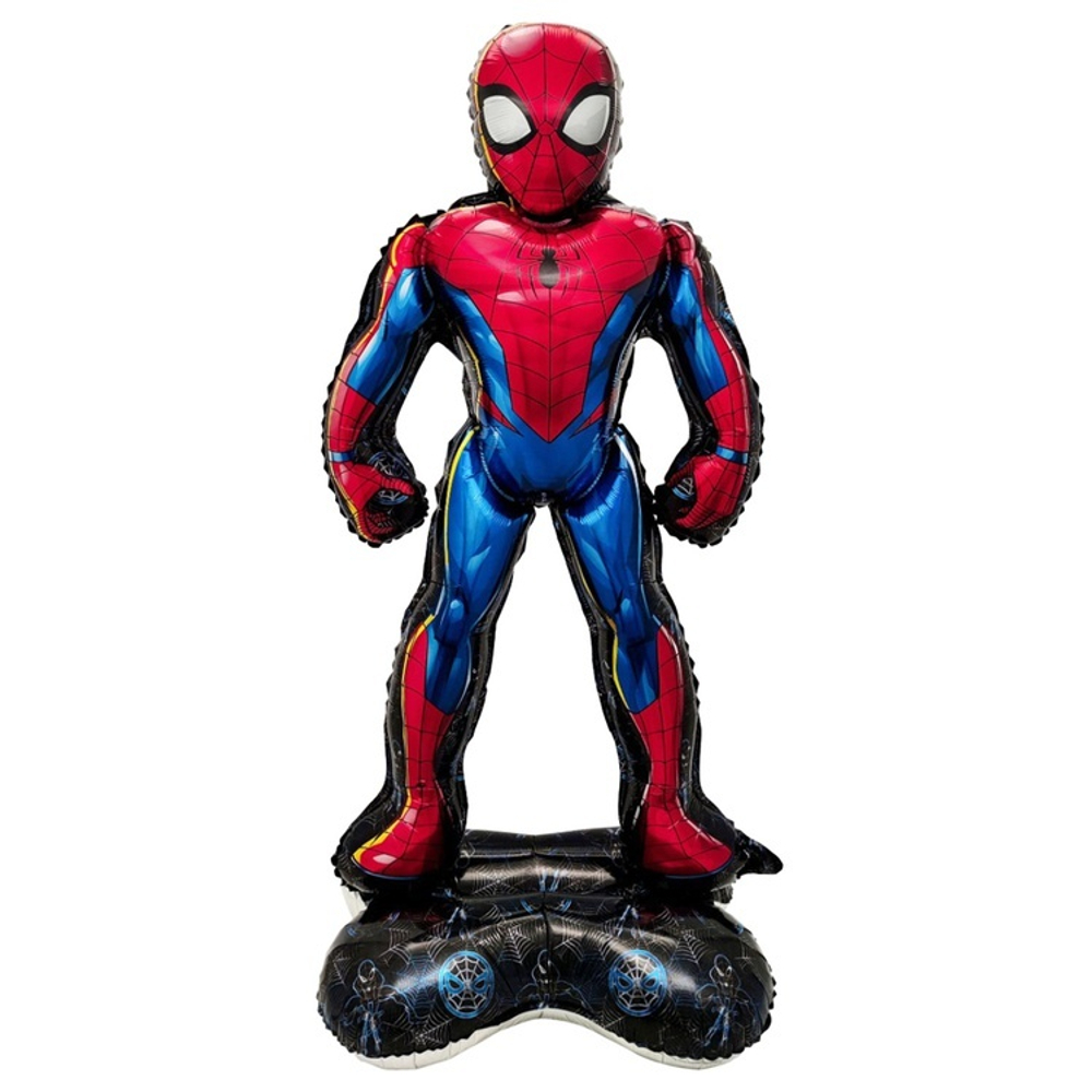 Фольгированный шар-фигура на подставке «Герой Человек-паук» AIR, 145 см