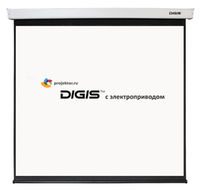 Экран настенный Digis DSEF-1106 с электроприводом 200x200 см (1:1)