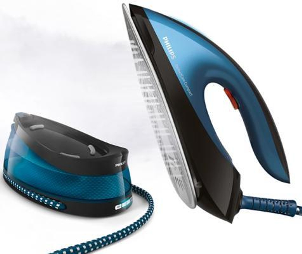 Парогенератор Philips GC7846/80 2400Вт синий/черный