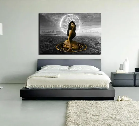 Постер "Девушка в дюнах"