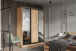 Шкаф-купе Тринити NEW 1800, Каркас Дуб Крафт