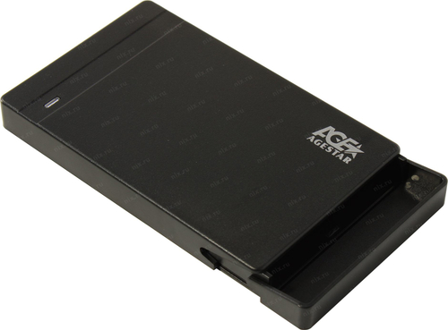 AgeStar <31UB2P3C> (EXT BOX для внешнего подключения 2.5" SATA  HDD/SSD,  USB3.2)