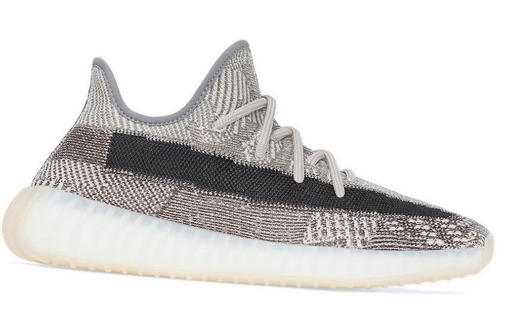 Adidas originals Yeezy Boost 350 V2 sesame gray "zyon" fabric shock absorption, non-slip, wear-resistant, breathable, low-cut casual shoes for men and women