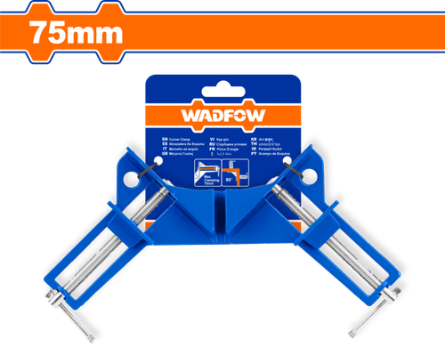 Струбцина угловая 75 мм (12/120) WADFOW WACC453