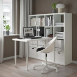 Письменный стол - KALLAX / LINNMON IKEA/ КАЛЛАКС / ЛИННМОН  ИКЕА,  147   см, белый