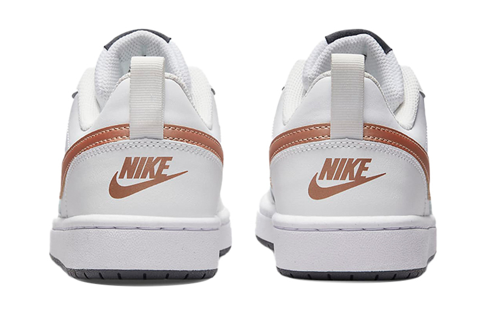 Женские кроссовки Nike Court Borough Low 2 'White Metallic Red Bronze' BQ5448-116