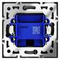 Вывод кабеля Voltum S70, (черный матовый) VLS080208
