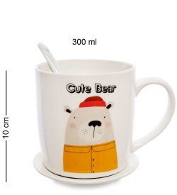 GAEM Art MUG-231/3 Кружка в подарочной коробке «Милый кролик»