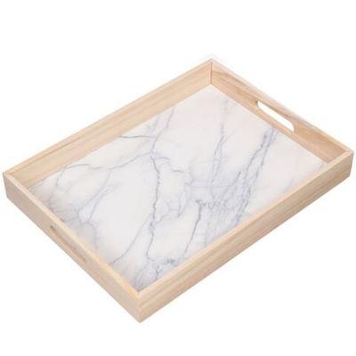 Поднос дерево, 40х30х5 см, большой, в асс, Y4-2666