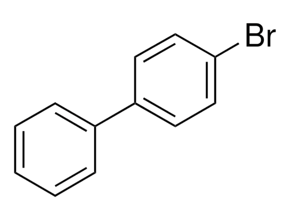 4-бромдифенил - формула