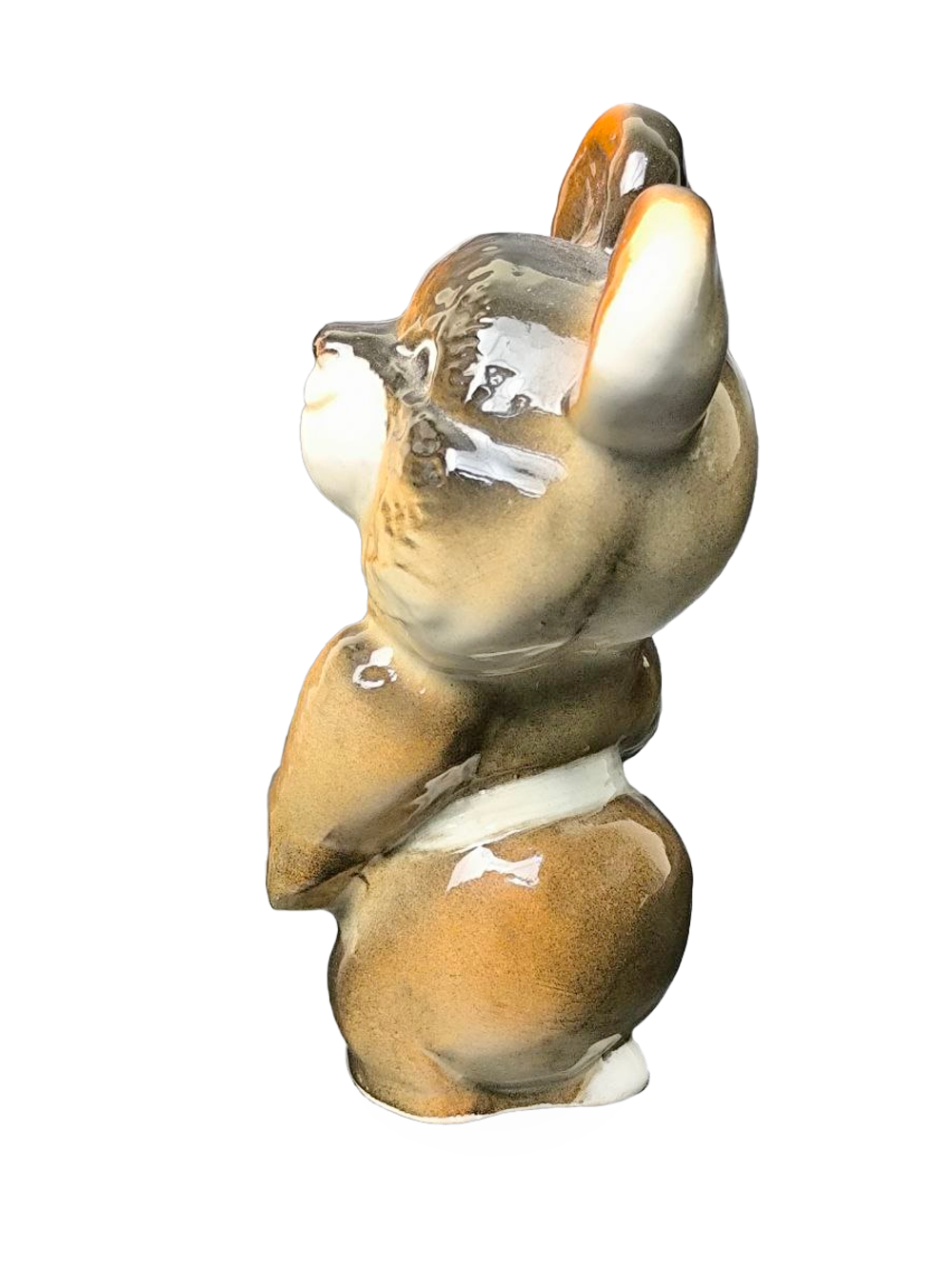 Фарфоровая статуэтка "Олимпийский мишка" ЛФЗ