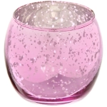 Подсвечник «Fairy» 7,5*6,5см цвет розовый