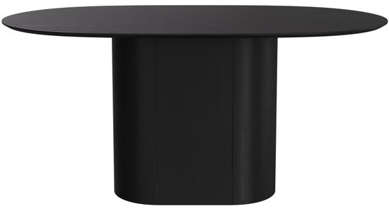 Стол обеденный Type овальный 160*95 см (черный)